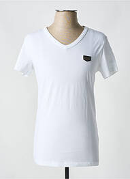 T-shirt stretch manches courtes blanc SALSA homme