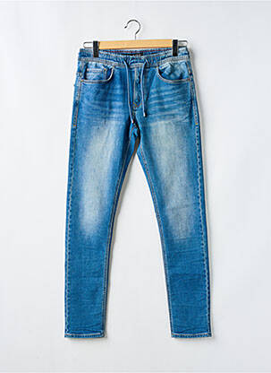 Jeans coupe slim stretch taille normale bleu SALSA homme