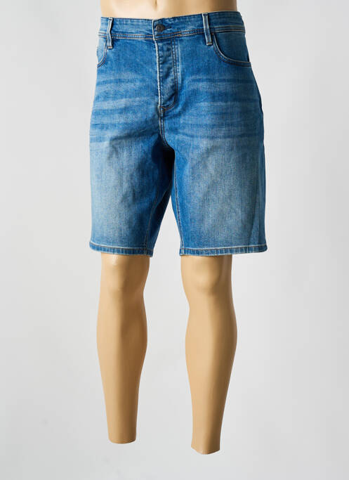 Bermuda bleu SALSA pour homme