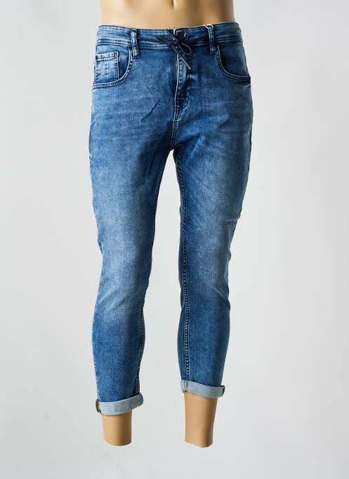 Pantalon 7/8 bleu LOSAN pour homme