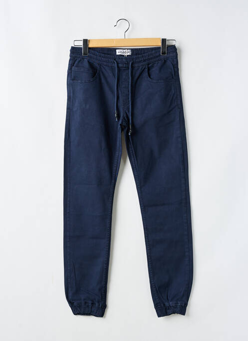 Pantalon droit bleu LOSAN pour homme