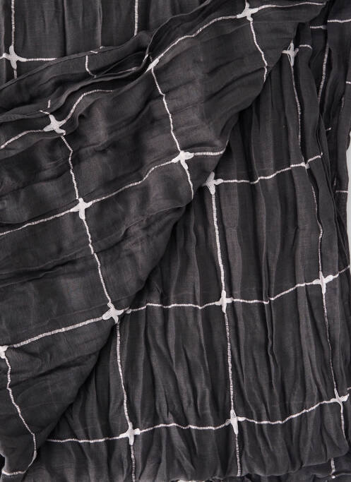 Echarpe gris SEE U SOON pour femme