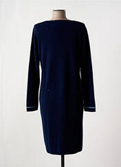 Robe pull bleu ELEANE pour femme seconde vue
