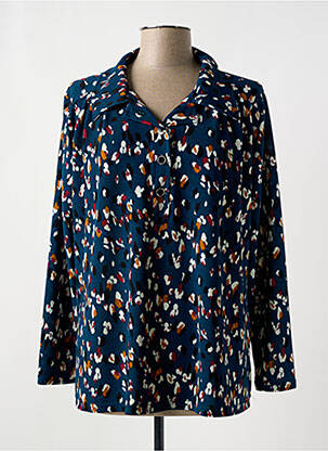Top bleu VETI STYLE pour femme