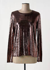 Top marron ANGE pour femme seconde vue