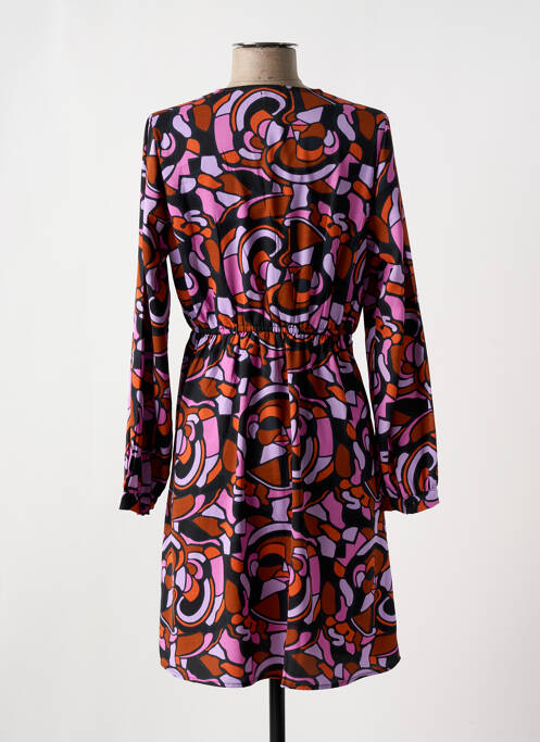 Robe courte violet ANGE pour femme