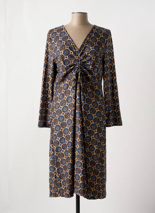 Robe mi-longue beige SWEET MISS pour femme