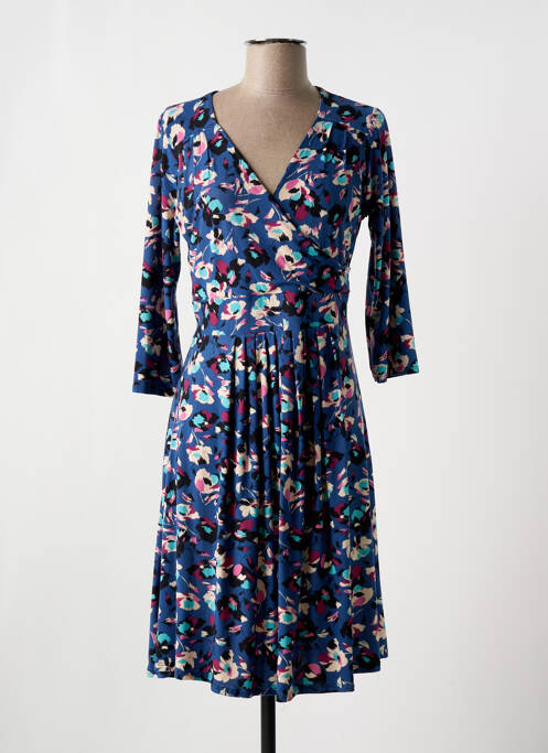 Robe mi-longue bleu JOY'S PARIS pour femme