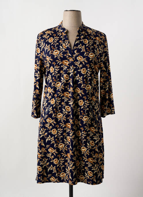 Robe mi-longue noir VEGAS pour femme