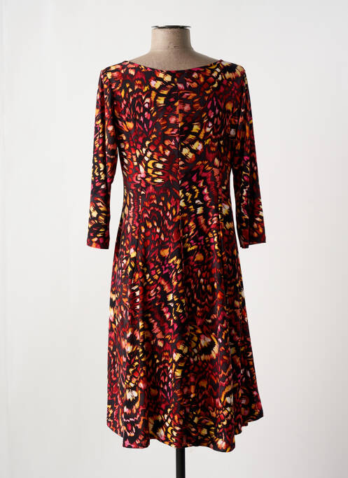 Robe mi-longue rouge JOY'S PARIS pour femme