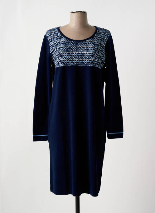 Robe pull bleu ELEANE pour femme