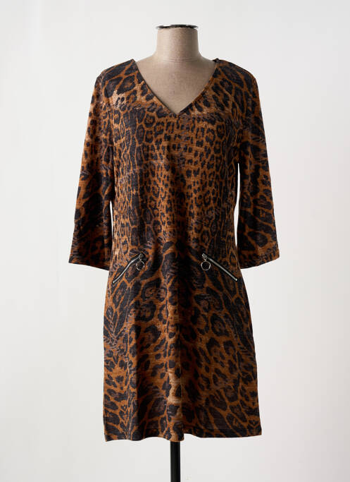 Robe pull noir VEGAS pour femme