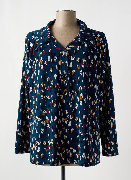 Top bleu VETI STYLE pour femme