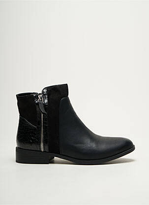 Bottines/Boots noir SIXTH SENS pour femme