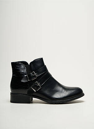 Bottines/Boots noir SIXTH SENS pour femme