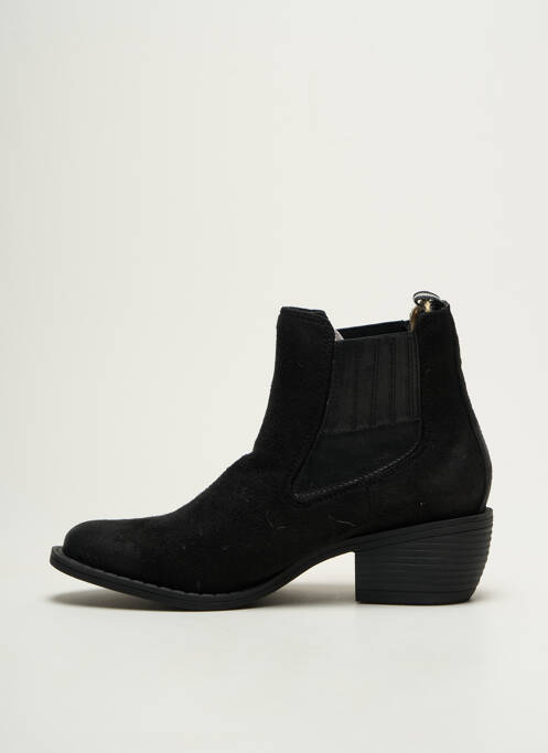Bottines/Boots noir REFRESH pour femme