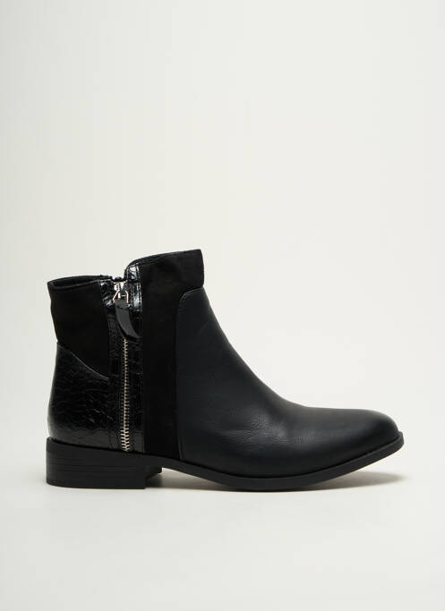 Bottines/Boots noir SIXTH SENS pour femme