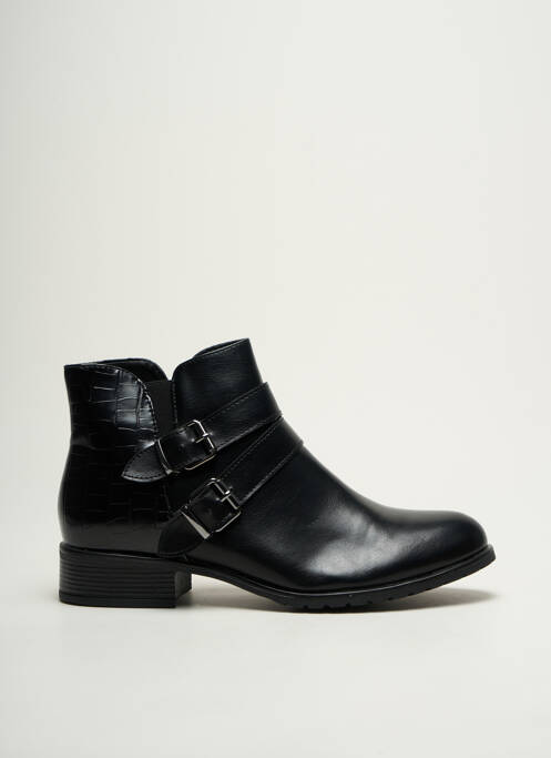 Bottines/Boots noir SIXTH SENS pour femme
