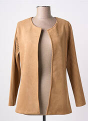 Veste casual beige MISS TONIC pour femme seconde vue