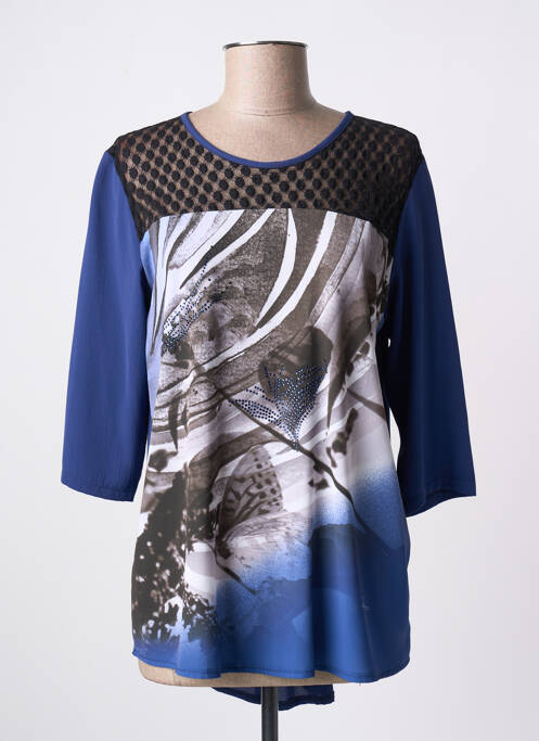 Blouse bleu JAZZ pour femme