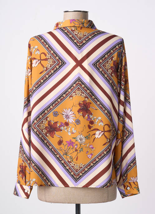 Chemisier orange DANIELA COOL pour femme