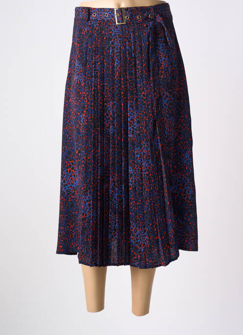 Jupe mi-longue bleu MOLLY BRACKEN pour femme