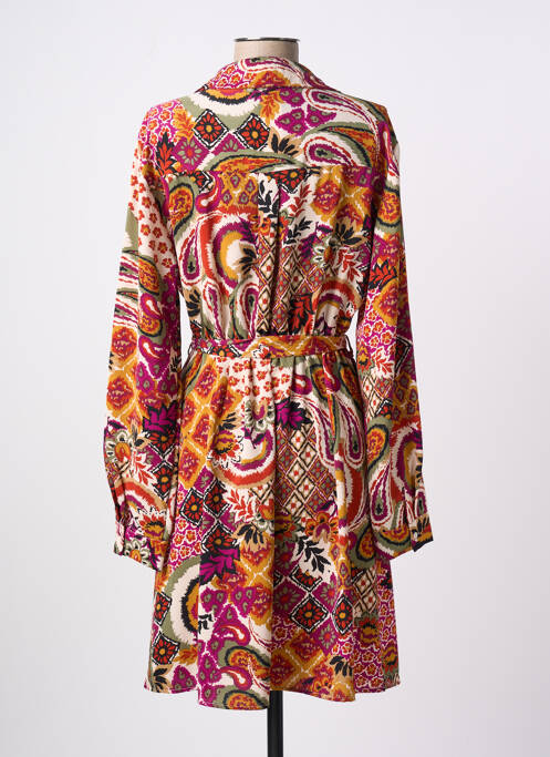 Robe mi-longue violet SUZZY & MILLY pour femme