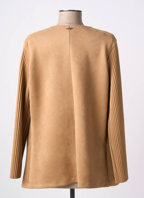 Veste casual beige MISS TONIC pour femme