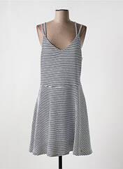 Robe mi-longue blanc SUPER 100 pour femme seconde vue