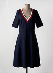Robe mi-longue bleu TOMMY HILFIGER pour femme seconde vue