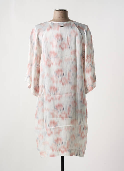 Robe mi-longue manches 3/4 manches 3/4 beige ARMANI EXCHANGE femme