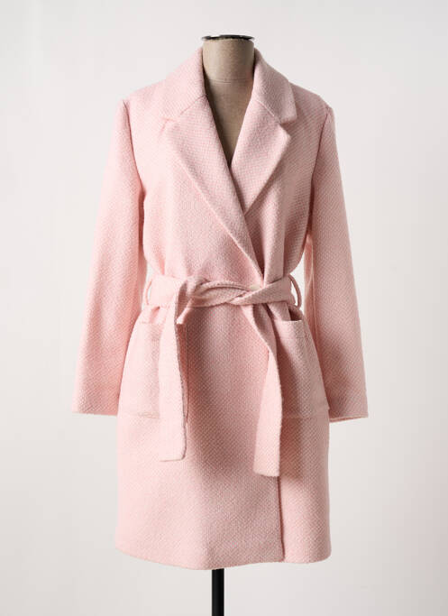 Manteau long rose ARMANI EXCHANGE pour femme