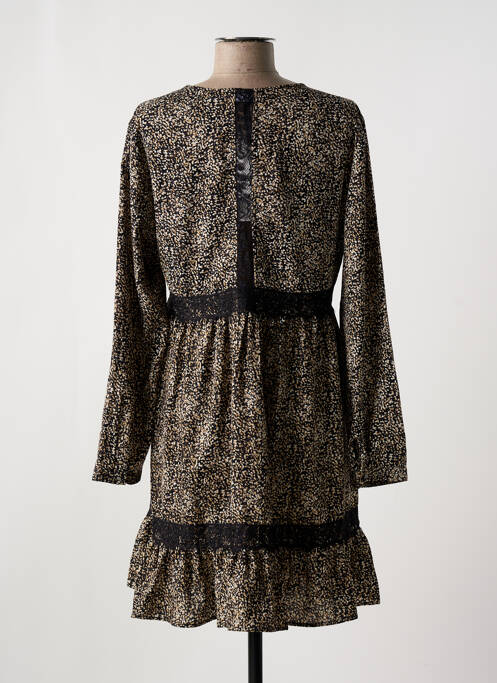 Robe courte marron LE TEMPS DES CERISES pour femme