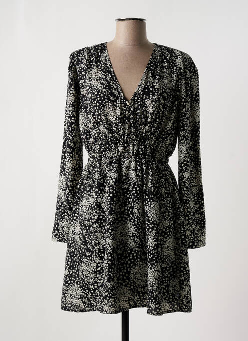 Robe courte noir LE TEMPS DES CERISES pour femme