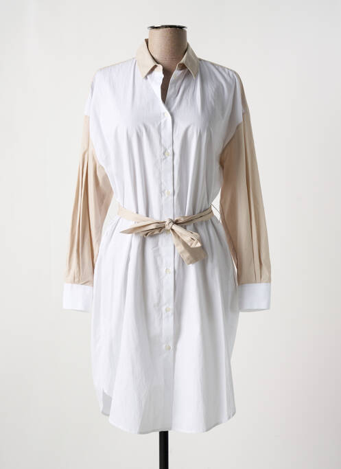 Robe mi-longue blanc ARMANI EXCHANGE pour femme
