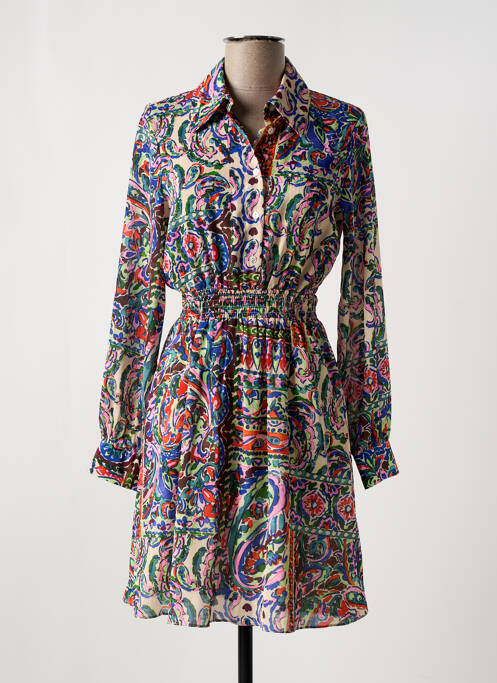 Robe mi-longue bleu SALSA pour femme