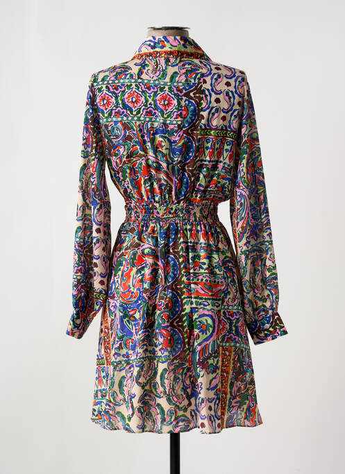 Robe mi-longue bleu SALSA femme