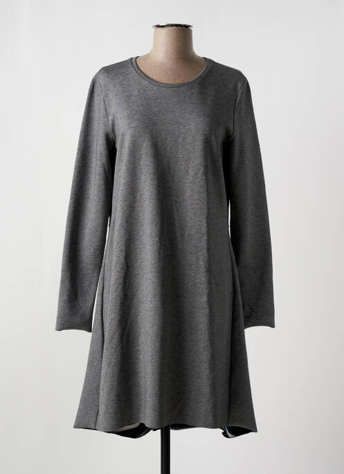 Robe mi-longue gris TOMMY HILFIGER pour femme