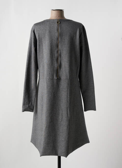 Robe mi-longue gris TOMMY HILFIGER pour femme