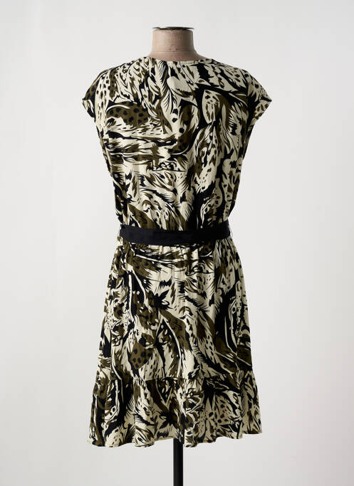 Robe mi-longue vert LE TEMPS DES CERISES femme