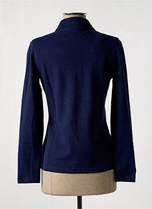 Polo manches longues manches longues bleu LACOSTE femme