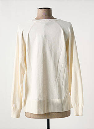 Pull col v manches longues beige ARMANI EXCHANGE femme