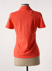 Polo orange LACOSTE pour femme seconde vue