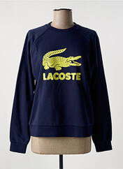 Sweat-shirt bleu LACOSTE pour femme seconde vue
