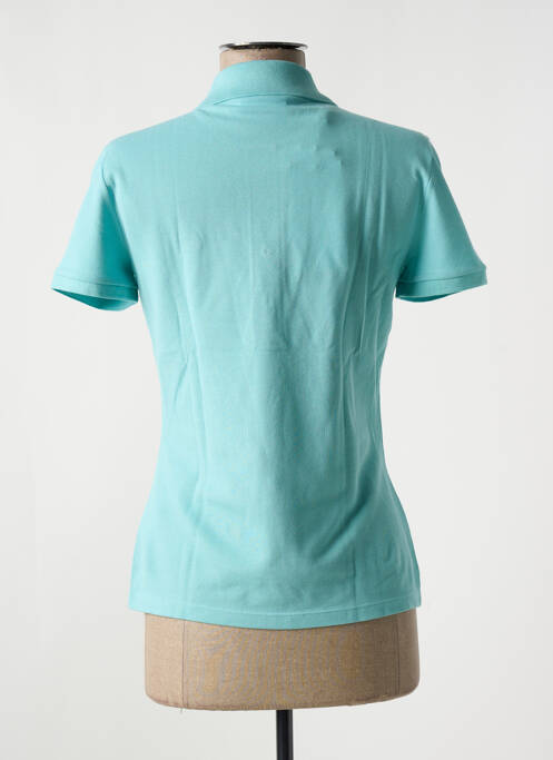 Polo bleu LACOSTE pour femme
