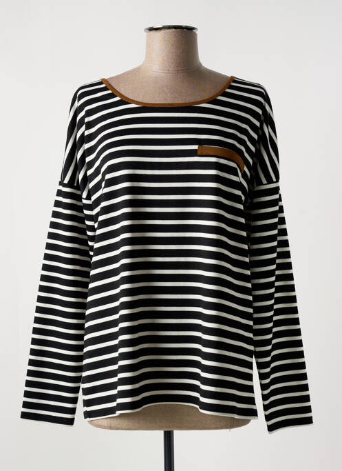 T-shirt noir VERO MODA pour femme