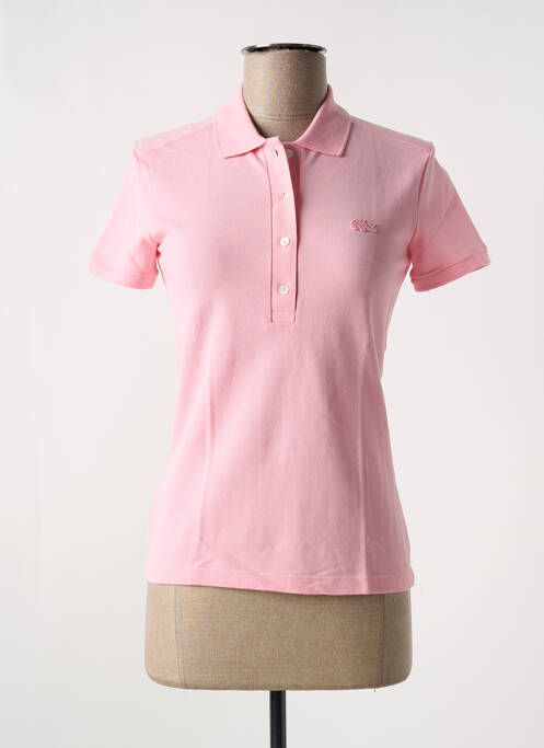 T-shirt rose LACOSTE pour femme