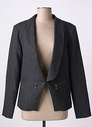 Blazer poches gris LE TEMPS DES CERISES femme