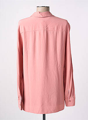 Chemisier coupe cintrée manches longues orange TOMMY HILFIGER femme