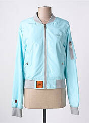 Blouson bleu BOMBERS pour femme seconde vue